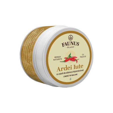 Crema tip balsam cu ardei iute, 50 ml, Faunus Plant