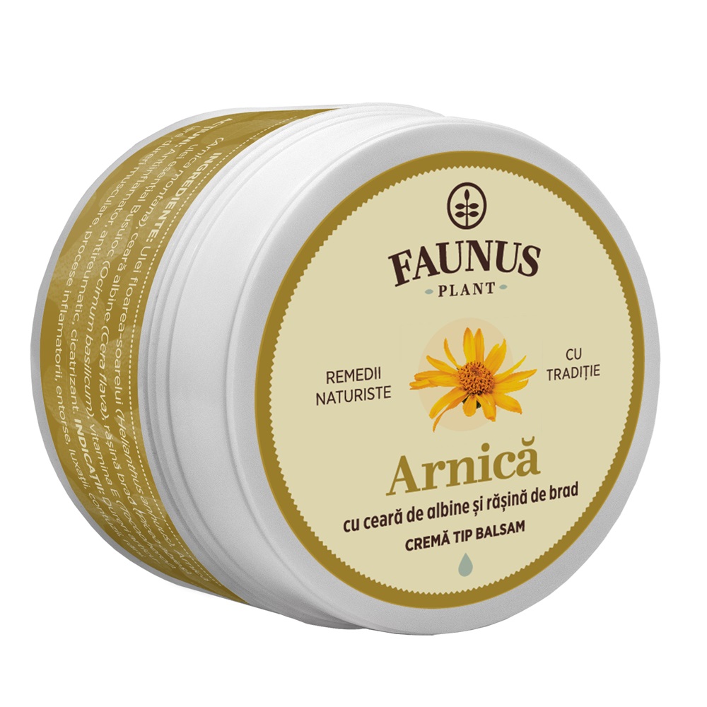 Unguent cu arnica, 50 ml, Faunus Plant