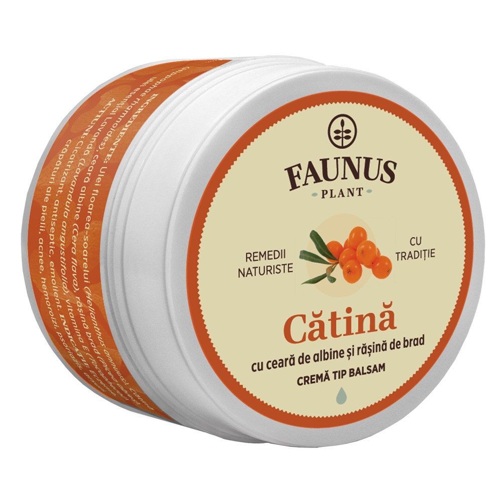 Crema tip balsam cu catina, 50 ml, Faunus Plant