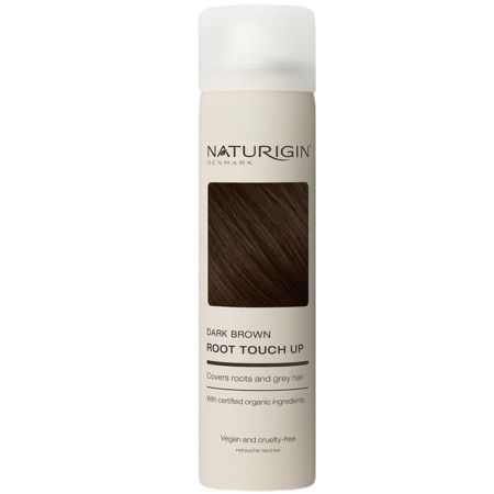 Spray pentru acoperirea firelor albe Dark Brown Root Touch Up, 75 ml, Naturigin