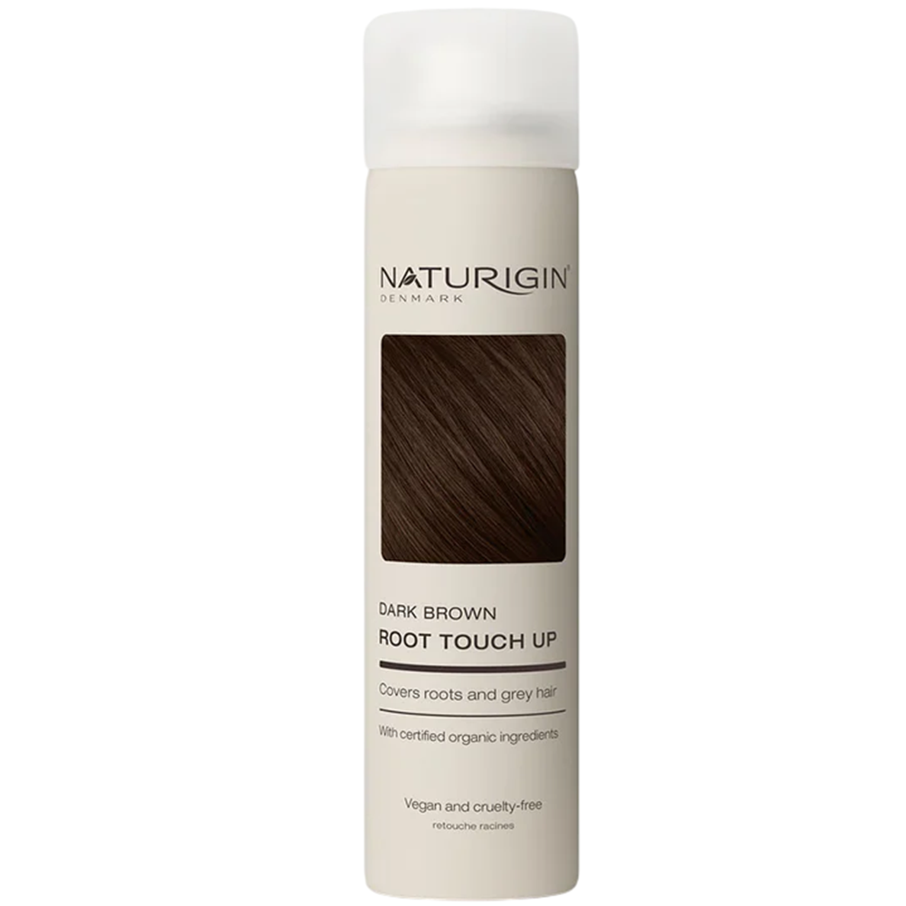 Spray pentru acoperirea firelor albe Dark Brown Root Touch Up, 75 ml, Naturigin