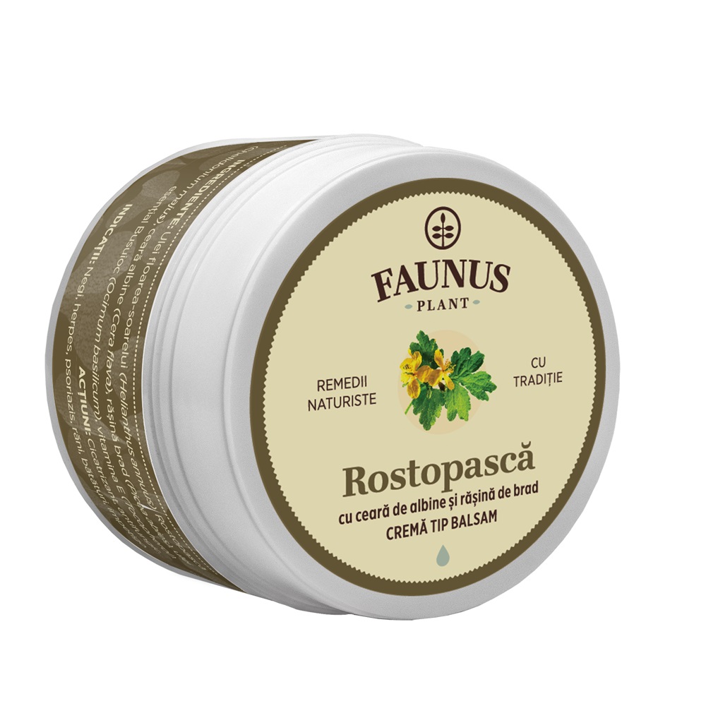 Crema tip balsam cu rostopasca, 50 ml, Faunus Plant