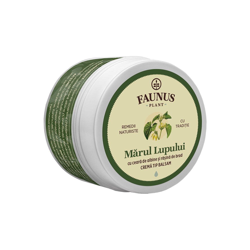 Crema tip balsam cu marul lupului, 50 ml, Faunus Plant