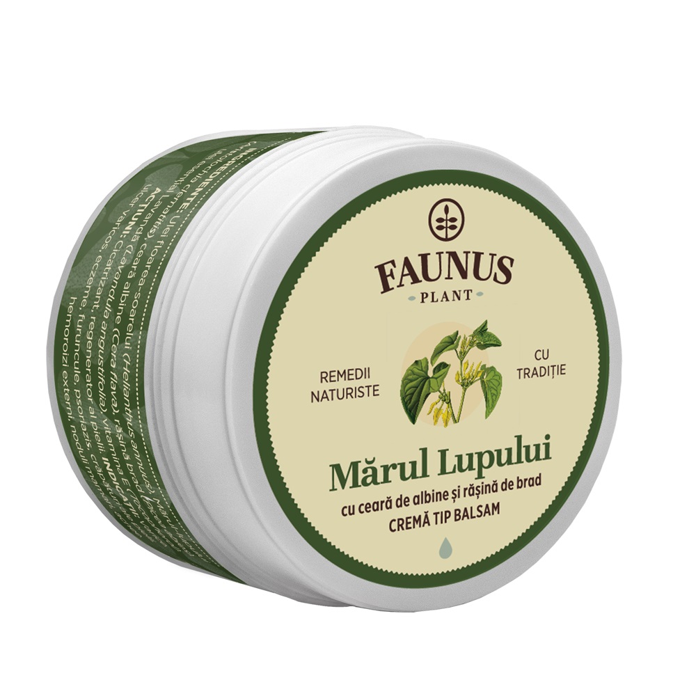 Crema tip balsam cu marul lupului, 50 ml, Faunus Plant