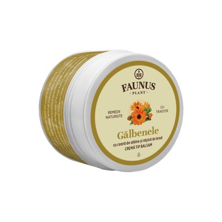 Crema tip balsam cu galbenele, 50 ml, Faunus Plant