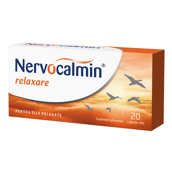 Nervocalmin Relaxare, 20 capsule, Biofarm