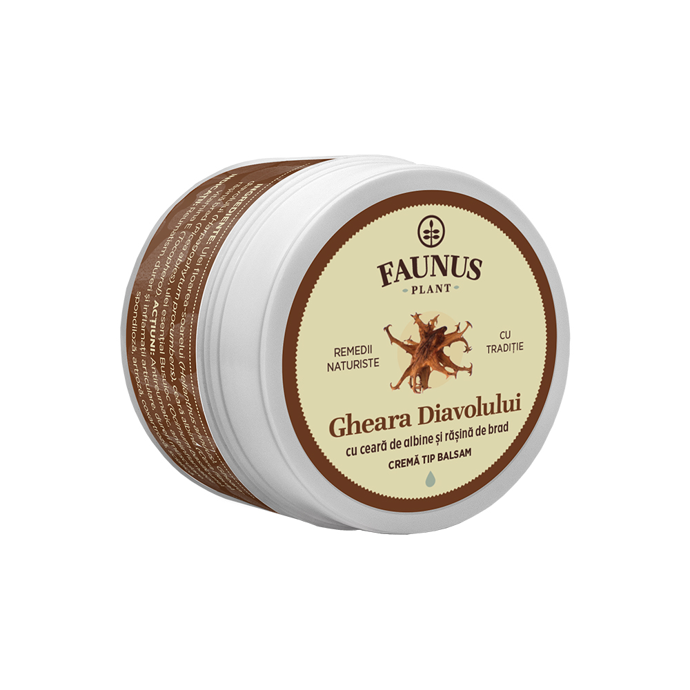 Crema tip balsam Gheara Diavolului, 50 ml, Faunus Plant