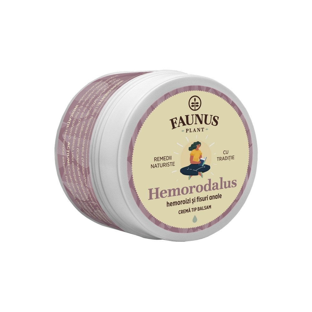 Crema tip balsam pentru hemoroizi Hemorodalus, 50 ml, Faunus Plant