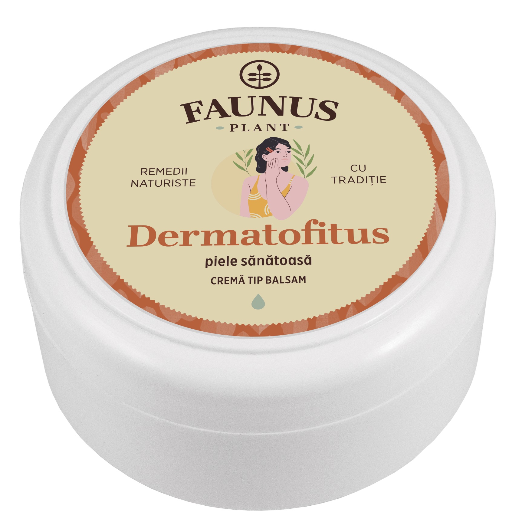 Crema tip balsam Dermatofitus, 100 ml, Faunus Plant