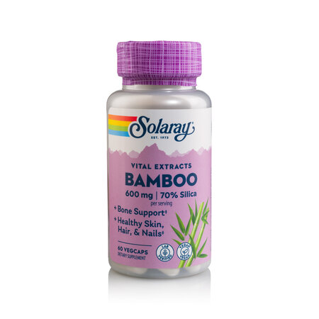 Bamboo, 60 capsule vegetale, Solaray