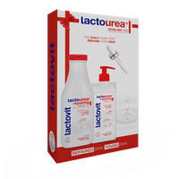 Pachet Gel de dus, 600 ml + Lapte de corp , 400 ml Lactourea, Lactovit