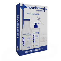 Pachet Gel de dus, 600 ml + Lapte de corp Orginal, 400 ml, Lactovit