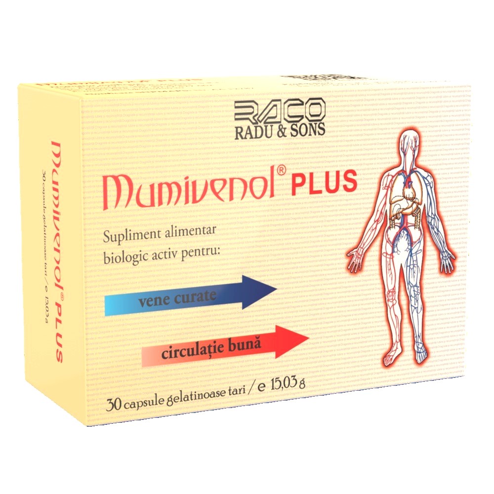 Mumivenol Plus, 30 capsule, Racu