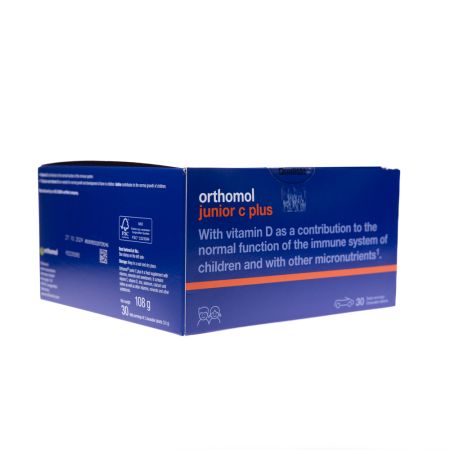 Orthomol Junior C Plus cu aroma de portocale, 30 tablete, Orthomol