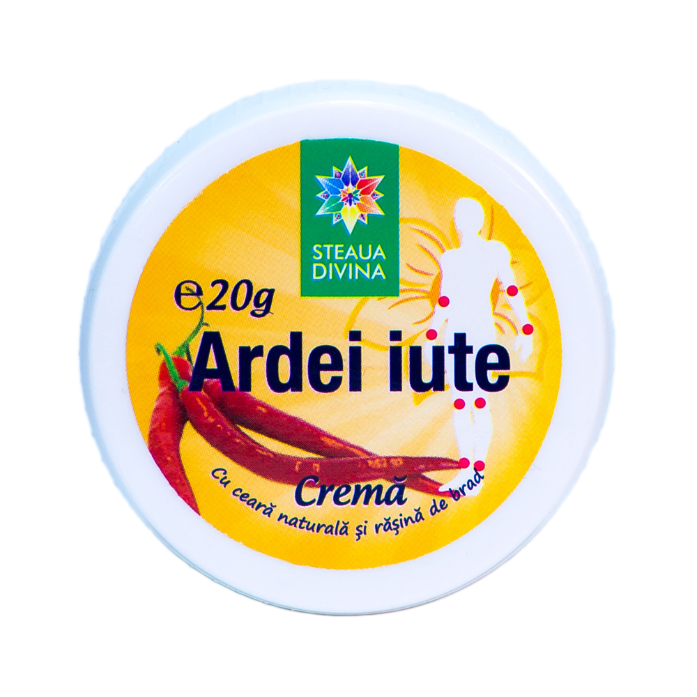 Crema ardei iute, 20g, Steaua Divina