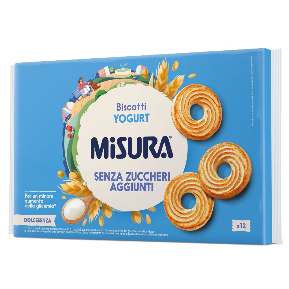 Biscuiti cu iaurt, fara zaharuri, 400 g, Misura