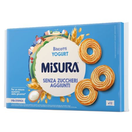 Biscuiti cu iaurt, fara zaharuri, 400 g, Misura