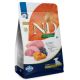 Hrana uscata cu miel, dovleac si afine pentru caini N&D Pumpkin Puppy Mini, 2500 g, Farmina 700661