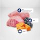 Hrana uscata cu miel, dovleac si afine pentru caini N&D Pumpkin Puppy Mini, 2500 g, Farmina 700663