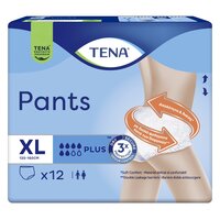 Scutece tip chilot pentru adulti Pants Plus, Extra Large, 12 bucati, Tena