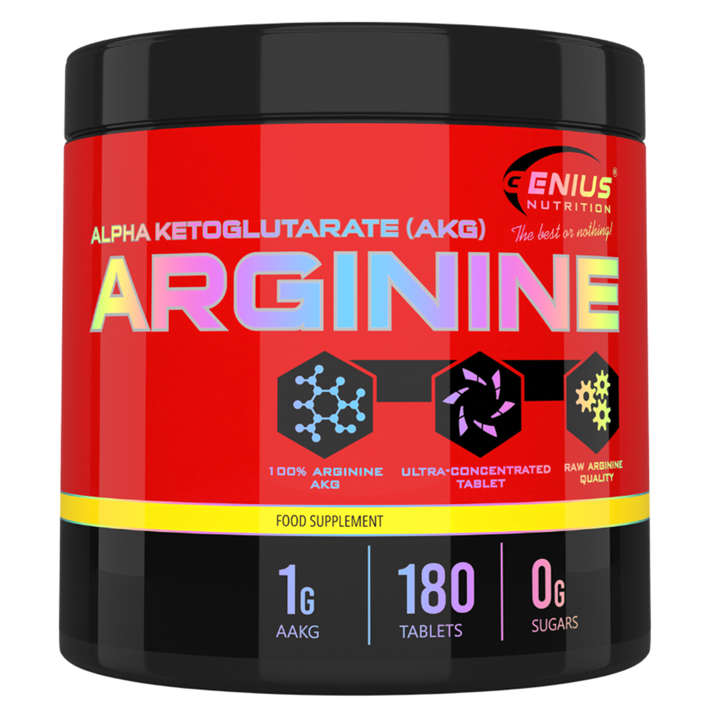 Arginine AKG, 180 tablete, Genius Nutrition