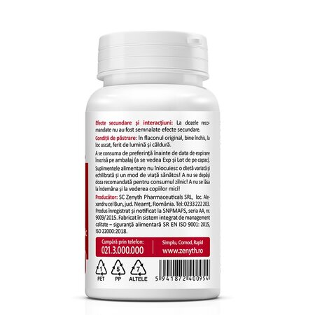 N-Acetyl L-Cysteine, 60 capsule, Zenyth 622987