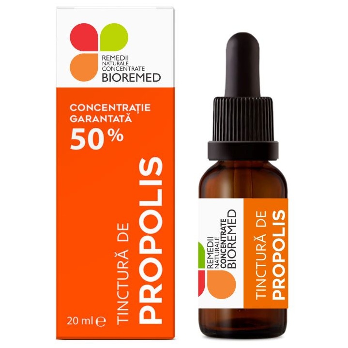 Tinctura de propolis, 50%, 20ml, Bioremed
