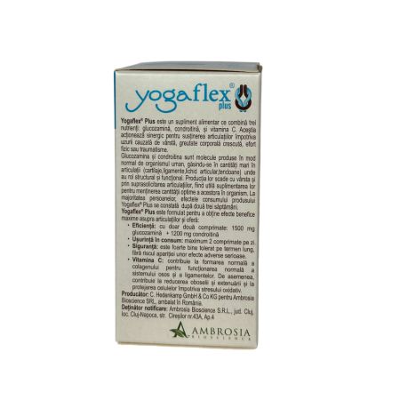 Yogaflex Plus, 30 comprimate filmate, Ambrosia Bioscience 699007