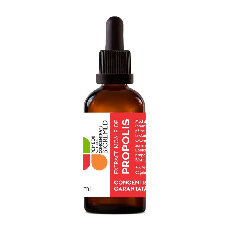 Extract Moale de Propolis, 70%, 50 ml, Bioremed