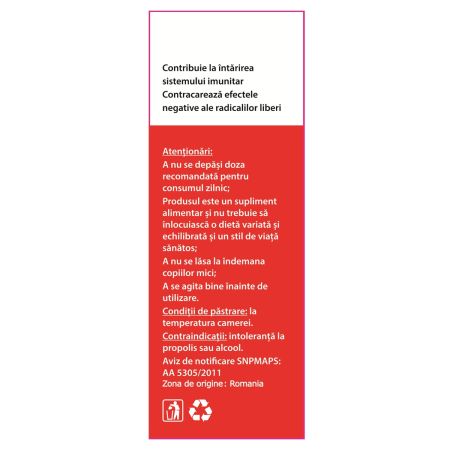 Extract moale de propolis, 70%, 10 ml, Bioremed 703324