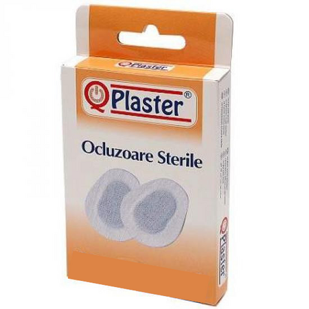 Ocluzoare sterile 58 x 82 mm, 10 bucati, QPlaster