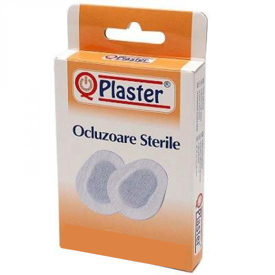 Ocluzoare sterile, 55 x 85 cm, 10 bucati, QPlaster