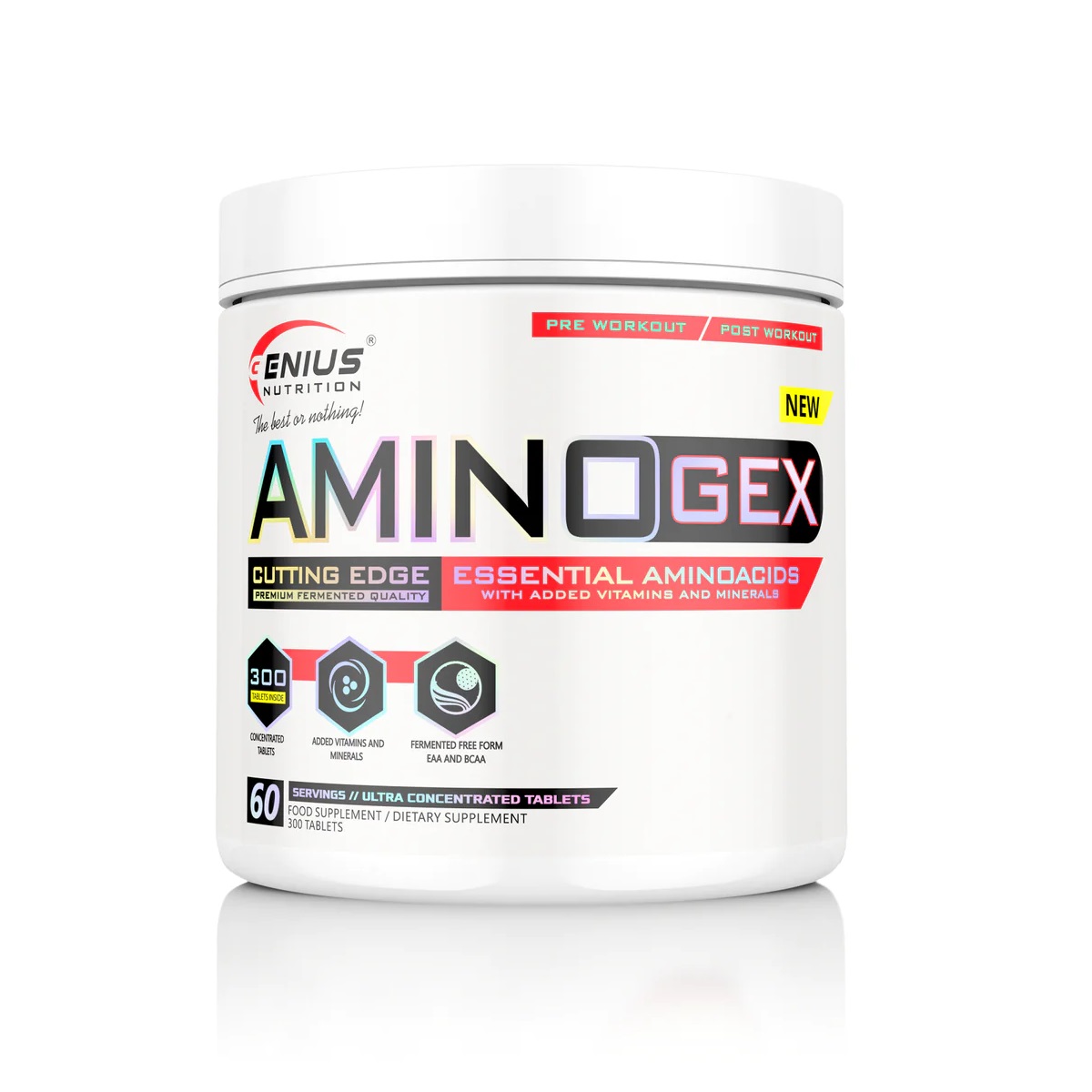 Aminogex, 300 tablete, Genius Nutrition