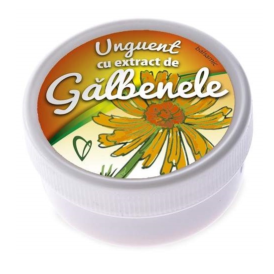 Unguent balsamic cu extract de galbenele, 20 g, Viva Pharma