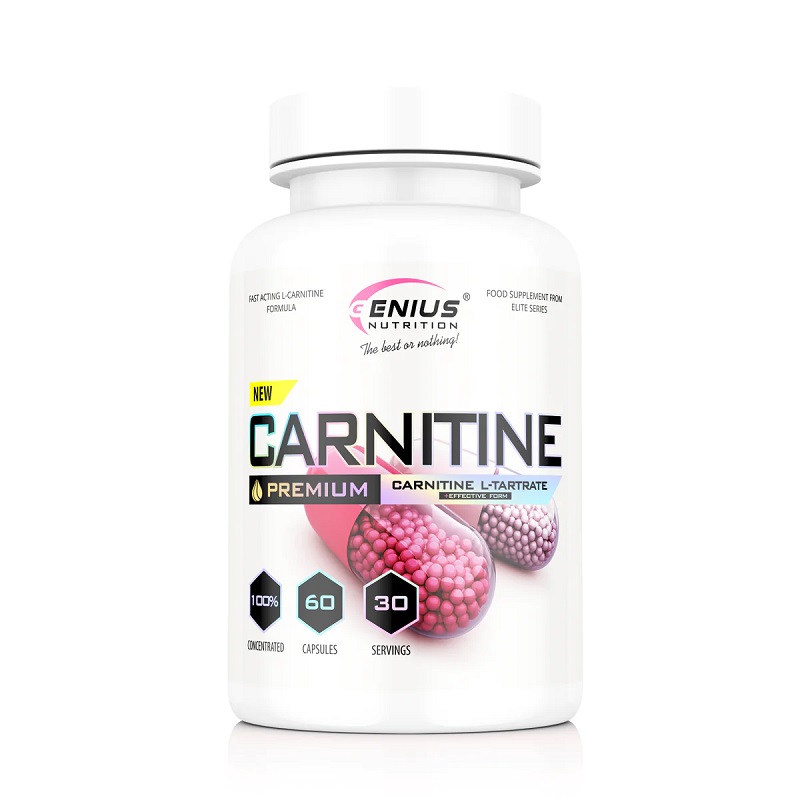 Carnitina, 60 capsule, Genius Nutrition