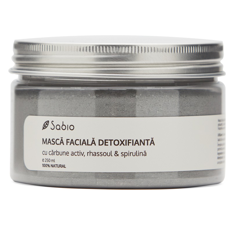 Masca faciala detoxifianta, 250 ml, Sabio