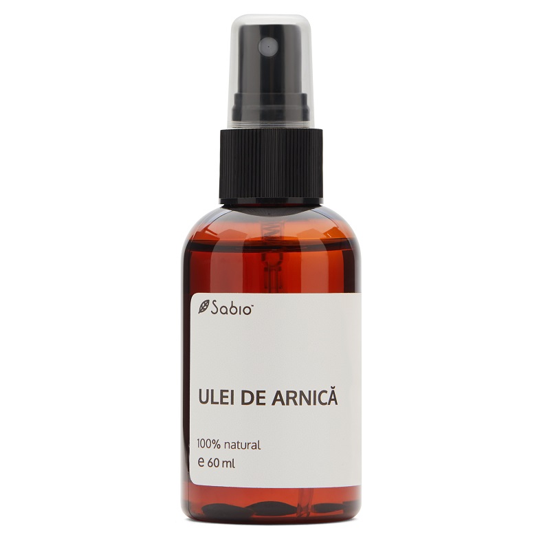 Ulei de Arnica, 60 ml, Sabio