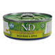 Hrana umeda cu mistret si mere pentru pisici N&D Prime, 70 g, Farmina 700446