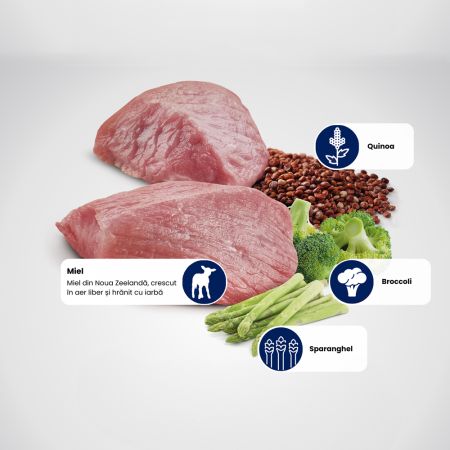 Hrana umeda cu miel, brocoli si quinoa pentru pisici N&D Weight Management, 80 g, Farmina 700422