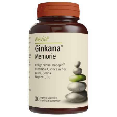 Ginkana Memorie, 30 capsule vegetale, Alevia