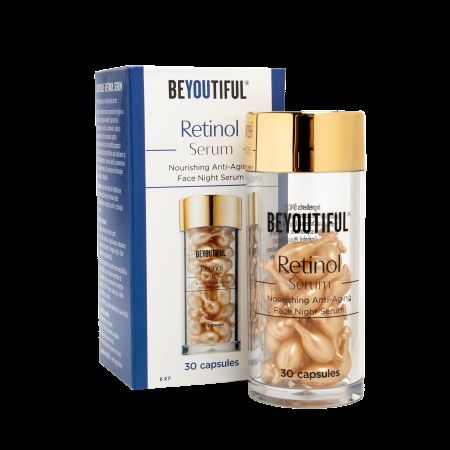 Ser de fata cu retinol, 30 capsule, Beyoutiful