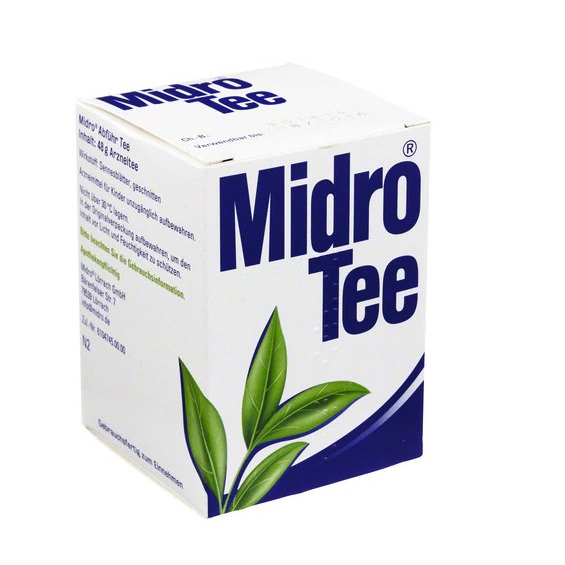 Ceai sub forma de pulbere Midro Tee, 48 g, Midro Lorrach