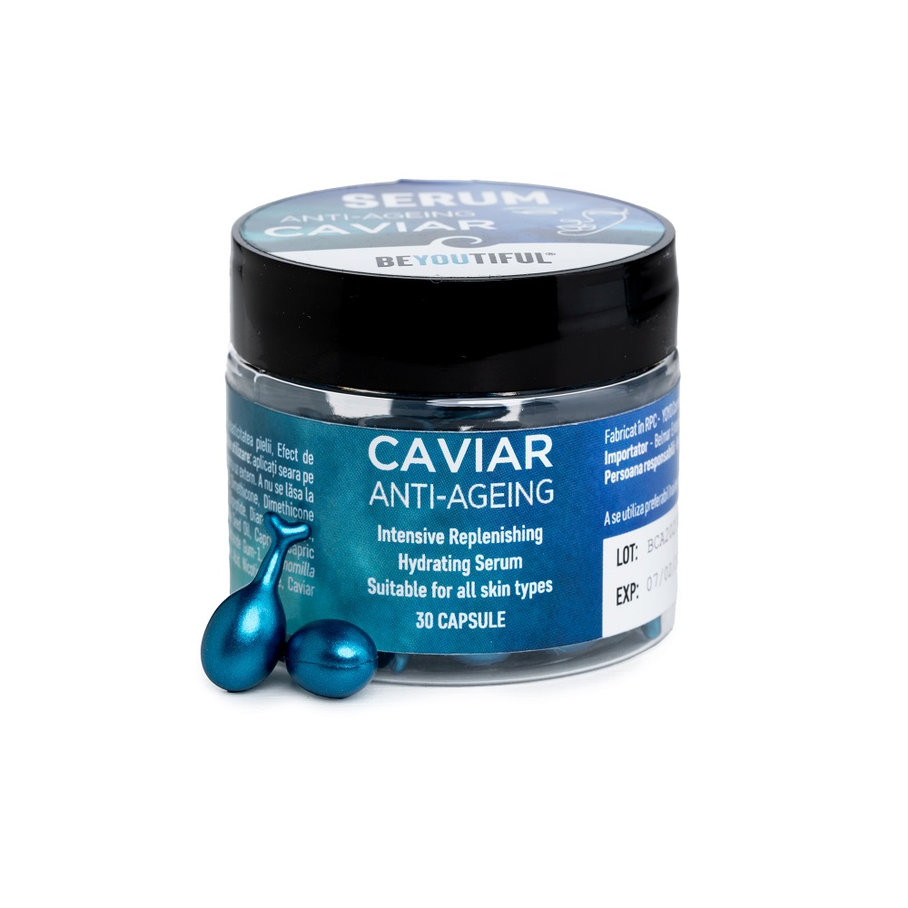 Ser de fata cu caviar, 30 capsule, Beyoutiful