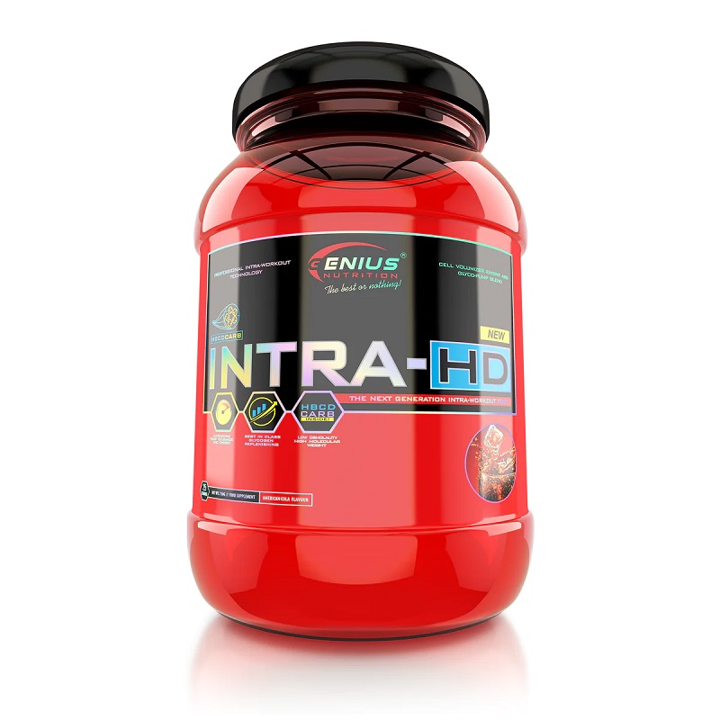 Aminoacizi Intra-HD American cola, 750 g, Genius Nutrition