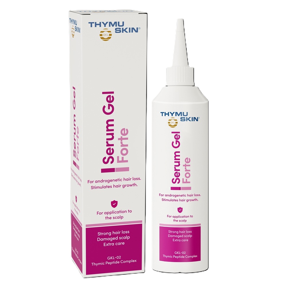 Ser gel impotriva caderii parului Thymuskin Forte, 200 ml, Vita Cos Med