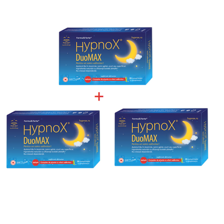 Hypnox DuoMax, 20 comprimate, Good Days Therapy (pretul este pentru 3 cutii)