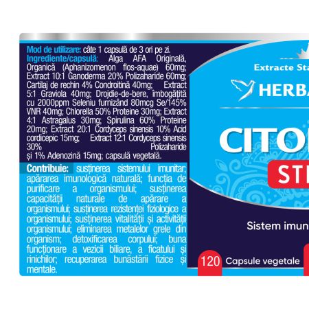 Citoprim + Stem, 120 capsule, Herbagetica 688670