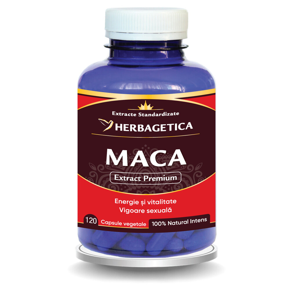 Maca, 120 capsule, Herbagetica