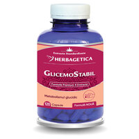 Glicemo Stabil, 120 capsule, Herbagetica