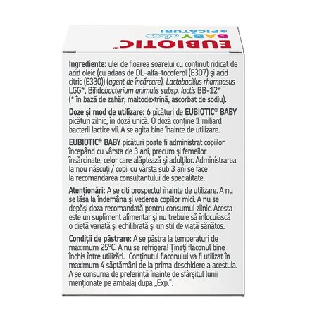 Picaturi Eubiotic Baby, 8 g, Labormed 751728